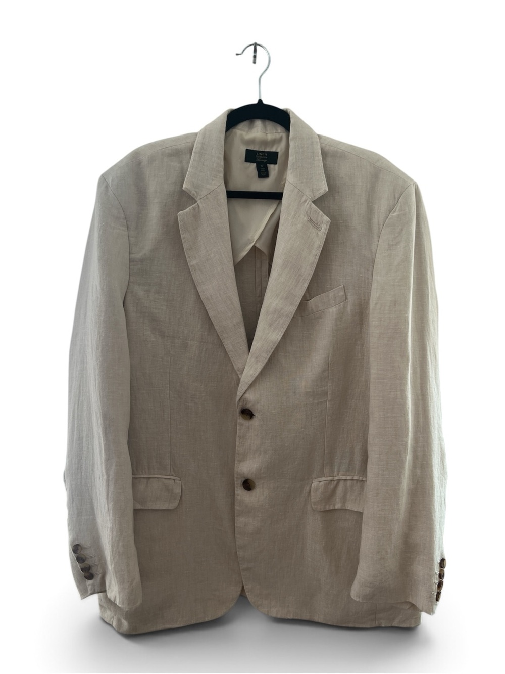 Club Room Luxury Men’s 100% Linen Blazer – Size XL